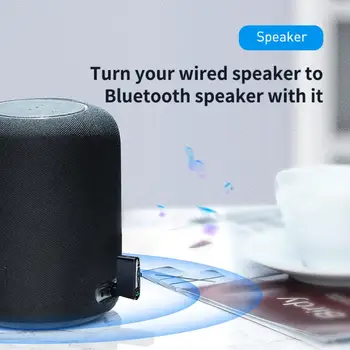 Auto Bluetooth 5.0 Bezdrôtový Adaptér 3,5 MM Audio Prijímač Hands-free Volanie Podporu Adaptér Širokú Kompatibilitu Prijímača