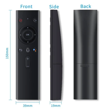 Bezdrôtový Bluetooth, Hlasové Diaľkové Ovládanie Vzduchu Myš pre Android Smart TV Box
