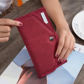 2020 módne kabelky cestovný pas vodotesný, Multi-funkčné ženy peňaženku veľký lístok držiteľa karty mužov peňaženky