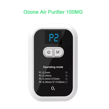 100MG USB Mini Generátor Ozónu Prenosné Ozónová Čistička Vzduchu Ozónová Dezinfekcia Miestnosti, Kuchyňa Wc Deodorization