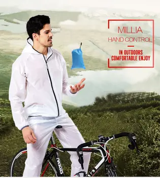 2018 Nepremokavé Vetru Bicykli Pršiplášť Cyklistické Rainproof Cyklistické Oblečenie Muži Ženy Požičovňa Daždi Kabát 3XL MTB pláštenka jazda na Bicykli