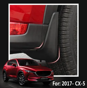 Predné, Zadné Auto Blato Klapky Pre Mazda CX-5 CX5 2nd Gen KF 2017 2018 2019 Mudflaps Splash Stráže Blato Klapka Blatníky Auto Príslušenstvo