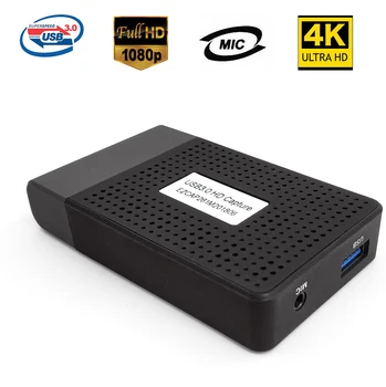 EZCAP 261M USB3.0 Zachytávanie Videa 1080P USB Hra digitalizačné Karty Live Streamingové Vysielanie S Mikrofónom