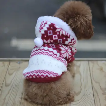 Roztomilý Malý Pes, Pet Fleece Oblečenie, Kabáty Spoločenské Šteňa Mäkké Teplé Kombinézach Zime S Kapucňou Pes, Mačka Bundy Oblečenie Vianočný Darček