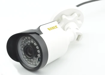 H. 264/H. 265 POE/Audio Mini Bullet 2.8 mm Široký 720P/1080P IP Kamera ONVIF Nepremokavé Noc HI3516E ABS Plast Vonkajšie Kamery