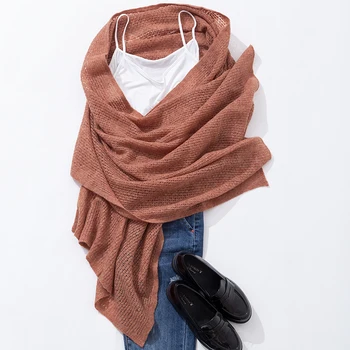 Autor vlna šatku ženy pletené scarfs pre dámske šatky ženy 2019 luxusné bufandas invierno mujer móda