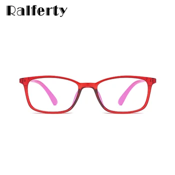 Ralferty Okuliare na Čítanie Ženy Muži TR90 Ďalekozrakosť Okuliare Black Red Námestie Anti-modrá 1.0 1.5 2.0 2.5 3.0 3.5 4.0 X11661
