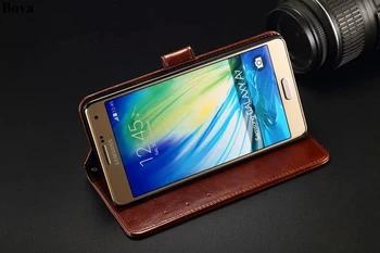 Vysoká Kvalita Flip puzdro pre Samsung Galaxy A5 A500F závesu pu Kožené puzdro pre Samsung A5 2016 2017 A510F A520F Coque Fundas