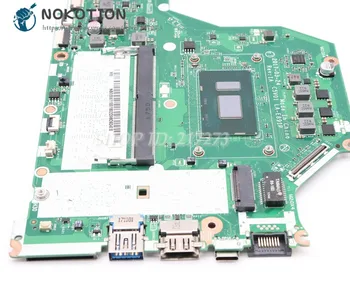 NOKOTION Pre Acer aspire A515 A515-51 Notebook Doske SR3LA i5-8250U CPU NBGSW11001 C5V01 LA-E891P základná DOSKA