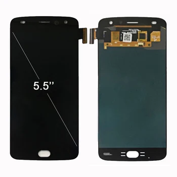 Black White Pre Motorola Moto Z2 Hrať LCD XT1710 LCD Displej Dotykový Displej Digitalizátorom. Montáž, Doprava Zdarma