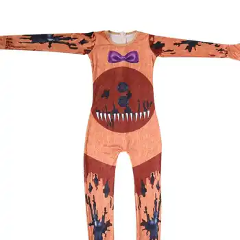 Phantom Freddie Cosplay Halloween Kostýmy pre Deti Anime Rímsky Karneval Chlapci Dievčatá Horor Kombinézu s Maskou Zábavné Párty Oblečenie