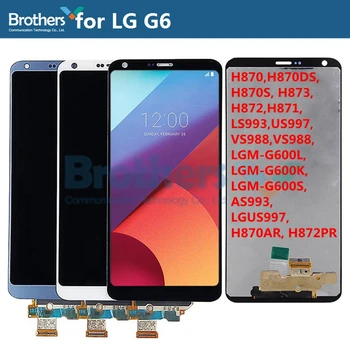 LCD Displej pre LG G6 LCD Displej Dotykový Displej Digitalizátorom. H870 H872 H873 VS998 LS993 US997 LGM-G600K LCD Montáž Telefónne Časti Testu
