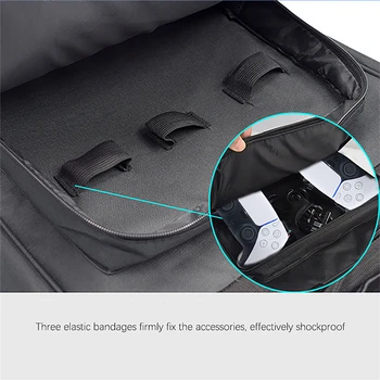 Ochranné Skladovanie Vrecko pre PS5 Herné Konzoly Príslušenstvo PVC Messenger Taška Shockproof Kabelka, Notebook, puzdro