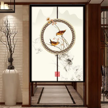 Čínsky Norenovi Zavesenie Dverí Záves Fengshui Maľovanie Na Domácej Kuchyne, Spálne, Reštaurácia Dverách Dekor Pol Oblasť Záclony