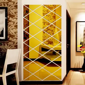 Zrkadlo nálepky akryl dekorácie DIY LÁSKA 3D Nálepky Zrkadlo Nálepky Domov x izba, obývacia izba Dekorácie