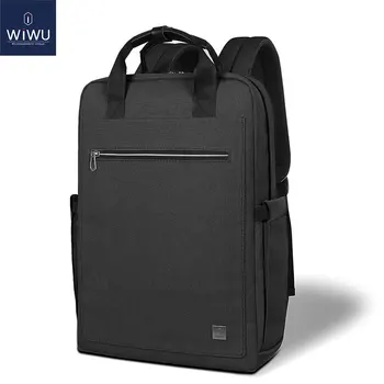 WIWU Módne Laptop Backpack 15.6 16 Veľkú Kapacitu, Školské Batohy Nylonová Taška na Prenosný počítač 15.6 palce Ženy, Mužov Ľahký Batoh