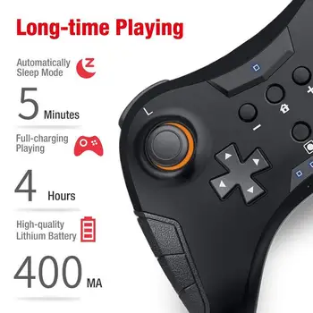 Prepínač bezdrôtovej Bluetooth hry rukoväť switch hra rukoväť s vibračnou gyroskop funkcia