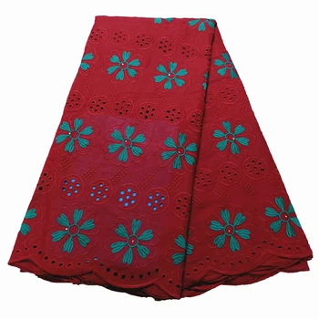 African Blue čipky textílie swiss voile čipky s otvormi francúzskej čipky tkaniny, výšivky švajčiarskej čipky textílie pre ženy šaty bavlna