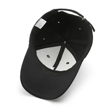 SLECKTON Bavlna šiltovku pre mužov a ženy, Letné Vonkajšie Športové Clony proti oslneniu Spp Black Hat Bežné Snapback Klobúk-Výšivky