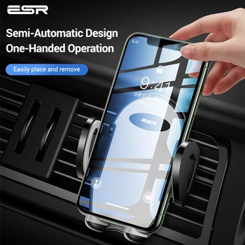 ESR Telefón Držiak Nastaviteľný Univerzálny držiak do Auta Držiak Nastaviteľný Telefón Mount prísavný Držiak pre iPhone Samsung Xiao