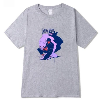Jujutsu Kaisen Zábavné Print T Shirt Ženy Krátkym Rukávom Letné Topy Čaj