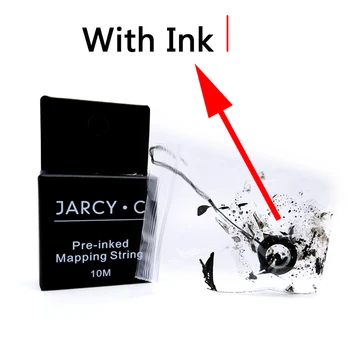 Microblading Vopred potiah Mapovanie String Farbenie Vložky Obočia Pre určenie Polohy Značku Niť Tetovanie Obočie Merací Nástroj Príslušenstvo