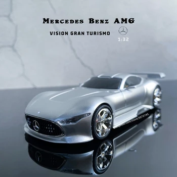 Maisto 1:32 Mercedes-Benz AMG Vízia Gran Turismo GT6 pretekárske auto model kolekcie darček hračka
