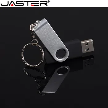 JASTER Otočná Jednotka USB Flash kovové cle usb kľúč, pamäť 64gb pero disk 4 GB 8 GB 16 GB 32 GB, 64 GB USB 2.0 kl ' úč U diskov na darček