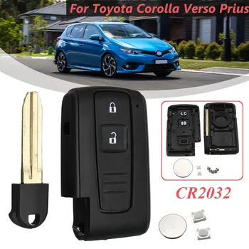 2 Tlačidlá Fob Kľúča Vozidla Prípade Toyota Prius 2004-2009 Corolla Verso Camry Smart Key Card Nahradenie Leaf veľkoobchod