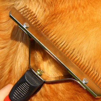 Benepaw Bezpečné Pet Odstránenie Chĺpkov Kefky Veľké Non-slip Psa Špirála Odstraňuje Zamotaný Uzlov Podsady Voľné Vlasy Rake Zlatý Retriever