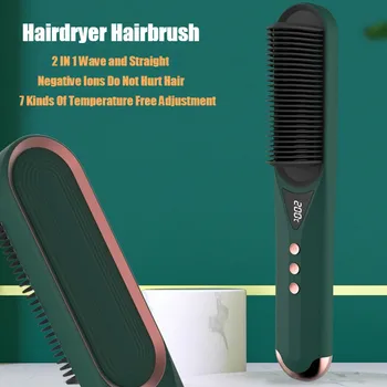 Sušič Vlasov Hairbrush Sušič Na Vlasy Volumizer Horúci Vzduch Pádlo Styling Kefa Negatívne Ióny Starostlivosť O Vlasy Generátor Hair Straightener Curler