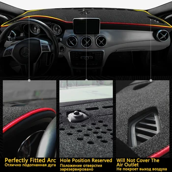 Luxusné Slnečník Dashmat Ochranné Anti-slip Mat Panel Kryt Pre Honda Odyssey 2009~2013 JDM Model Auto Príslušenstvo, 2010