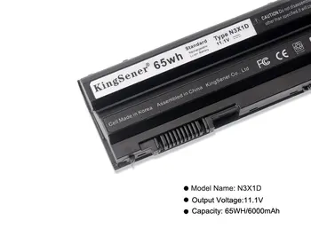KingSener N3X1D Notebook Batéria pre DELL Precision M2800 pre DELL Inspiron N7420 N5420 N5520 N5720 N4420 N4520 N4720 T54FJ M5Y0X