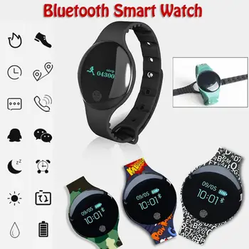 Bluetooth Smart Hodinky Žien Dieťa Vodotesný Náramok Náramok Kapela Fitness Tracker Náramok SMS Krokomer Športové Smartwatch