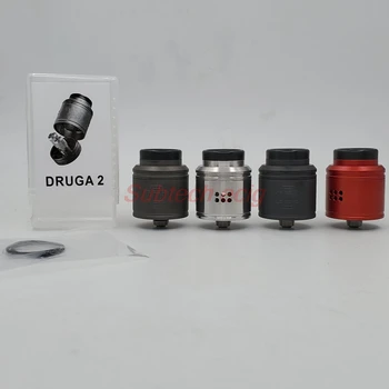 Najnovšie DRUGA 2 RDA Rebuildable Vape Nádrž Rozprašovač 24mm Single/Dual Coil Konfiguráciu rozhrania PEEK Izolant vs Apokalypsa GEN 2 RDA