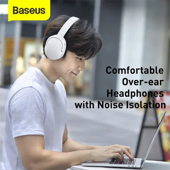 Baseus D02 Pro Bluetooth Slúchadlá Prenosné Slúchadlo Bluetooth Headset Stereo Bezdrôtové Slúchadlá Pre Telefón Počítač Hrať Hru