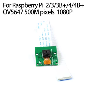 Raspberry Pi 4 Kamery, 5 megapixelovým Fotoaparátom Modul OV5647 Webcam + 15 cm FFC kompatibilný pre Raspberry Pi 4 Model B / 3B+ / 3B