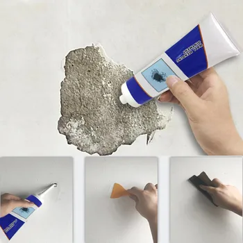 Univerzálny Krásne Tmel Steny Mending Masť Malty Peeling Graffiti Medzera Repair Cream Konštrukcia Liečby Nástroj Domov...