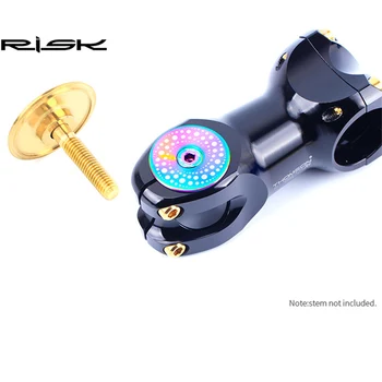 RIZIKO Zliatiny Titánu Požičovňa Headset Spp Bicykli Headset Kmeňových Skrutka Headset Skrutku Pre MTB, BMX Fixed Gear/Skladací Bicykel Kmeňových Top Spp