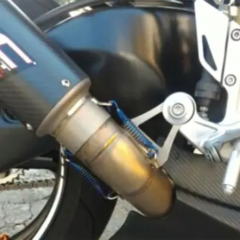 6pcs 60 mm Univerzálne Motocyklové Výfukový Systém Prameňov Plne Otočná Nehrdzavejúcej Ocele Pramene Háčiky