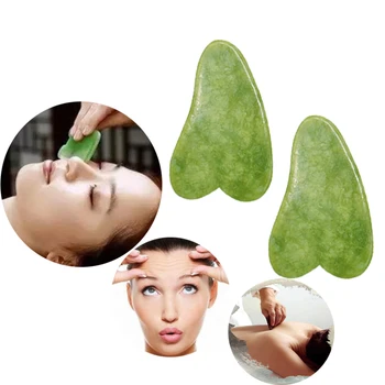 1pcs Masáž Tváre Jade Valček Prírodné Jade Dosky Face Lift Ruky Pokožku Tela Relax Chudnutie Krása Starostlivosť o Zdravie