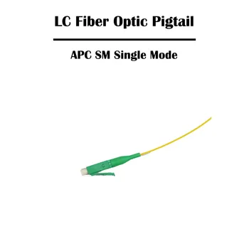 100 Ks/veľa 1.0 Meter LC UPC/APC SM Jednom Režime MM Multi Mode Optického Pigtail Simplex 0,9 mm FTTH Sietí Ethernet