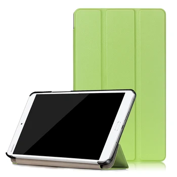 PU Kožené Smart Case pre Huawei MediaPad M3 8.4 palcový tablet Magnetické ultra slim cover s Wake/Sleep + chránič film + dotykové pero