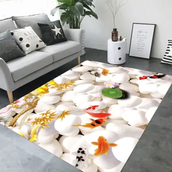 3D Koberce Tradičnej Čínskej Štýl Maľby Neo-Klasická Koberec Obývacia Izba koberec Koberec Mat Pad Spálňa Štúdia Konferenčný Stolík Mat