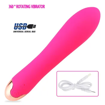 360 Rotujúce Vibrácií Vibrátory G-Spot Telo Masážneho Klitorisu Stimuláciu Ženských pohlavných Produktov, Čarovná Palička Silný sexuálnu Hračku, ST660