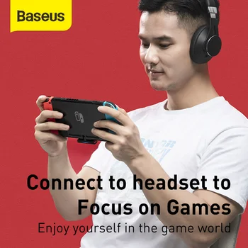 Baseus zapnite pripojenie Bluetooth 4.2 Audio USB C Vysielač Adaptér pre Nintendo Prepínač Lite PS4 Nízku Latenciu Typ C Bezdrôtový Adaptér