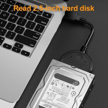 SATA Jednotku Pevného Disku USB, Externé HDD Adaptér Converter Kábel SATA do USB 3.0 Pre 2,5 palca сата кабель