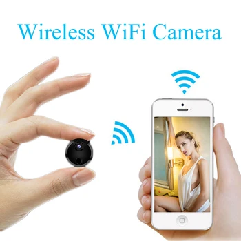 Mini Kamera 1080P Wifi Siete IP Kamere, Snímač Infračervené Nočné Videnie Pohybu Podporu TFcard Nahrávanie Videa Auto DV