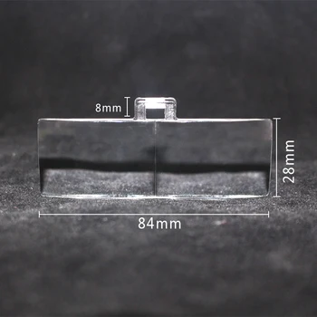 Optické PMMA Akryl Objektívu Nastavenie Lupy Loupe Šošovky Hlava-montáž Okuliare, Lupy Príslušenstvo 1,0 X 1.5 X 2,0 X 2,5 X 3,5 X Lentes