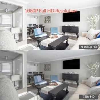 YI AI-Powered 1080p Dome Stráže Fotoaparát, WiFi IP Dohľadu Domovského Systému Ľudských & Pohybu Dieťa Plače Abnormálny Zvuk Detekcia